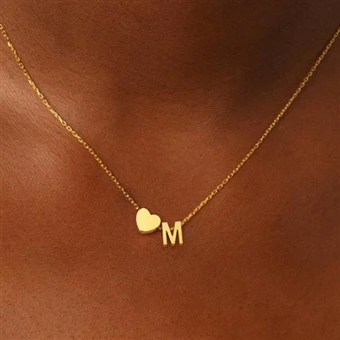 Lub Plawv Thiab Pib Necklace