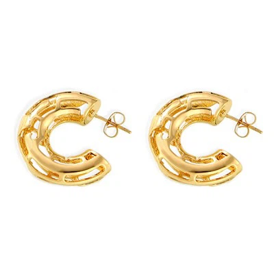 Hollow C Shape Earring