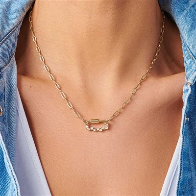 Sparkle Carabiner Chain